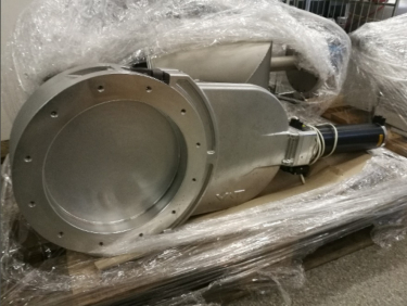 Foto produktu Gate valve VAT, series 121, DN 250, with position indicator, with solenoid 24 V DC